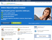 Tablet Screenshot of partner.onlinefoglalasok.hu