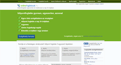 Desktop Screenshot of onlinefoglalasok.hu